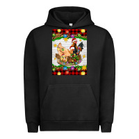 Pigment Black Christmas coop animals Urban Hoodie - Artiststas