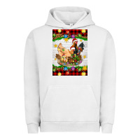 Pigment Lunar Rock Christmas coop animals Urban Hoodie - Artiststas