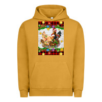 Pigment Peanut Butter Christmas coop animals Urban Hoodie - Artiststas