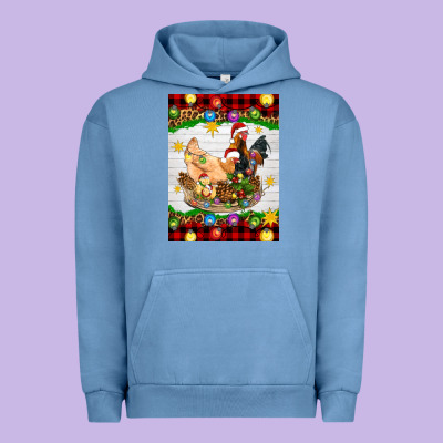 Christmas Coop Animals Urban Hoodie Designed By Artiststas