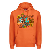 Carrot it's fall y'all Premium Hoodie - AdoDesignShop