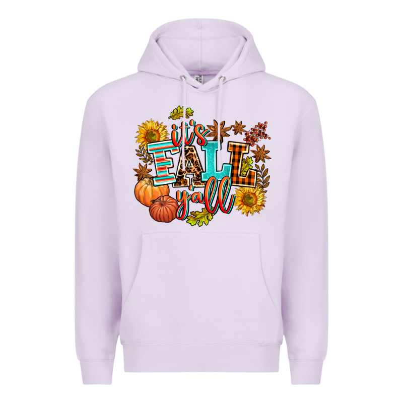 It's Fall Y'all Premium Hoodie by AdoDesignShop | Teevron