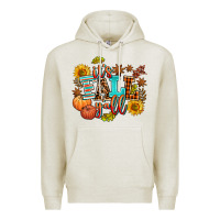 Oatmeal Heather it's fall y'all Premium Hoodie - AdoDesignShop