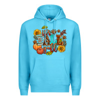 Ocean Blue it's fall y'all Premium Hoodie - AdoDesignShop