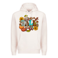 Pale Pink it's fall y'all Premium Hoodie - AdoDesignShop