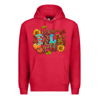 Cardinal it's fall y'all Premium Hoodie - AdoDesignShop