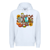 White it's fall y'all Premium Hoodie - AdoDesignShop