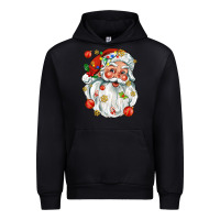 Black santa with little christmas Urban Hoodie - AdoDesignShop