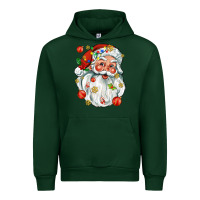 Forest Green santa with little christmas Urban Hoodie - AdoDesignShop