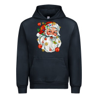 Navy santa with little christmas Urban Hoodie - AdoDesignShop