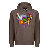 Coffee halloween Premium Hoodie - AdoDesignShop