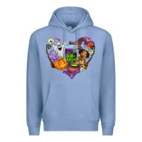 Colony Blue halloween Premium Hoodie - AdoDesignShop