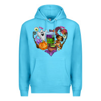 Ocean Blue halloween Premium Hoodie - AdoDesignShop