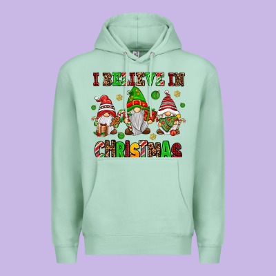 I Believe In Christmas Premium Hoodie Designed By Adodesignshop