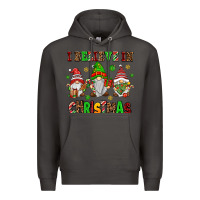 Smoke i believe in christmas Premium Hoodie - AdoDesignShop