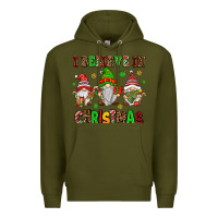 Army Green i believe in christmas Premium Hoodie - AdoDesignShop
