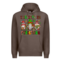 Coffee i believe in christmas Premium Hoodie - AdoDesignShop