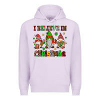 Lilac i believe in christmas Premium Hoodie - AdoDesignShop