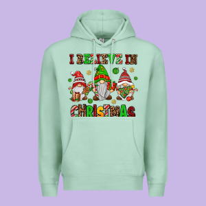 I Believe In Christmas Premium Hoodie Designed By Adodesignshop