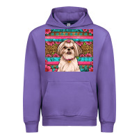 Tulip shih tzu floral tumbler Urban Hoodie - JahusDesignShop