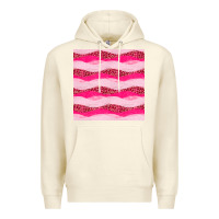 Sandshell valentines day glitter and leopard seamless pattern Premium Hoodie - BundleAndBundleShop