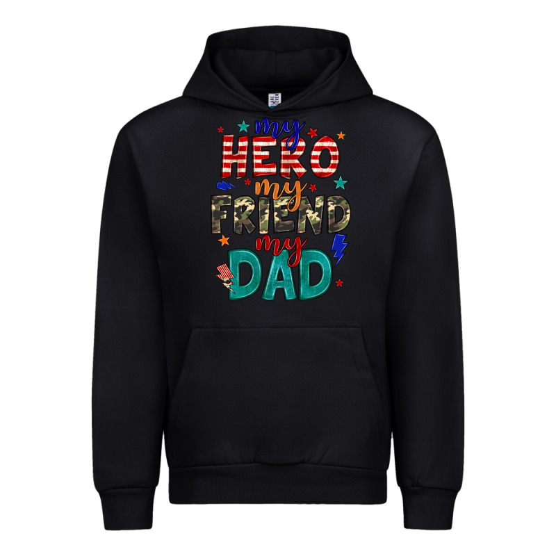 My Hero My Friend My Dad Urban Hoodie by JahusDesignShop | Teevron