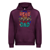 Mauve Wine my hero my friend my dad Urban Hoodie - JahusDesignShop