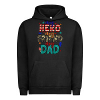 Pigment Black my hero my friend my dad Urban Hoodie - JahusDesignShop
