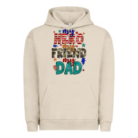 Pigment French Oak my hero my friend my dad Urban Hoodie - JahusDesignShop