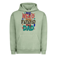 Pigment Oil Green my hero my friend my dad Urban Hoodie - JahusDesignShop