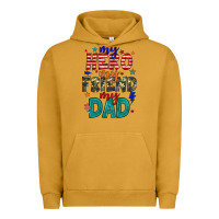 Pigment Peanut Butter my hero my friend my dad Urban Hoodie - JahusDesignShop