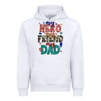 White my hero my friend my dad Urban Hoodie - JahusDesignShop