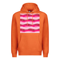 Carrot valentines day glitter and leopard seamless pattern Premium Hoodie - BundleAndBundleShop