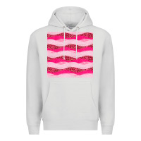 Dove Grey valentines day glitter and leopard seamless pattern Premium Hoodie - BundleAndBundleShop