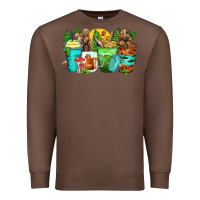 Chestnut bear coffee cups Premium Sweatshirt - Zillion Design Studio