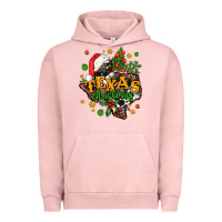 Pigment Salmon texas christmas Urban Hoodie - AdoDesignShop