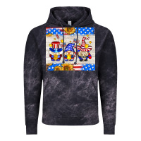 Cloud Black American gnomes Vintage Hoodie - AdoDesignShop