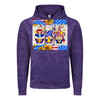 Cloud Purple American gnomes Vintage Hoodie - AdoDesignShop