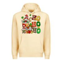 Pina Colada ho ho ho christmas latte with gnomies Premium Hoodie - AdoDesignShop