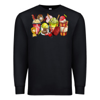 Black baseball and softball coffee cups Premium Sweatshirt - Zillion Design Studio