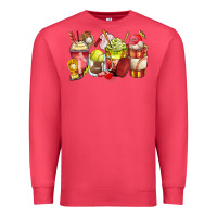 Cardinal baseball and softball coffee cups Premium Sweatshirt - Zillion Design Studio