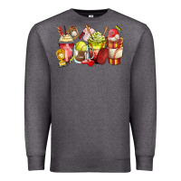 Charcoal Heather baseball and softball coffee cups Premium Sweatshirt - Zillion Design Studio