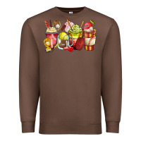 Chestnut baseball and softball coffee cups Premium Sweatshirt - Zillion Design Studio