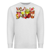 Oatmeal Heather baseball and softball coffee cups Premium Sweatshirt - Zillion Design Studio