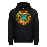 Black Christmas gemstone joy ornament Urban Hoodie - Artiststas