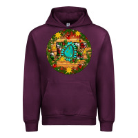 Mauve Wine Christmas gemstone joy ornament Urban Hoodie - Artiststas