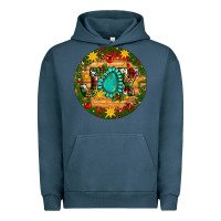 Pigment Midnight Navy Christmas gemstone joy ornament Urban Hoodie - Artiststas