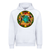 White Christmas gemstone joy ornament Urban Hoodie - Artiststas
