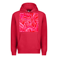 Cardinal valentines day marble seamless pattern Premium Hoodie - BundleAndBundleShop