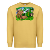 Antique Gold Happy st. patrick's day cattle and calfs Premium Sweatshirt - RanaPortraitStore